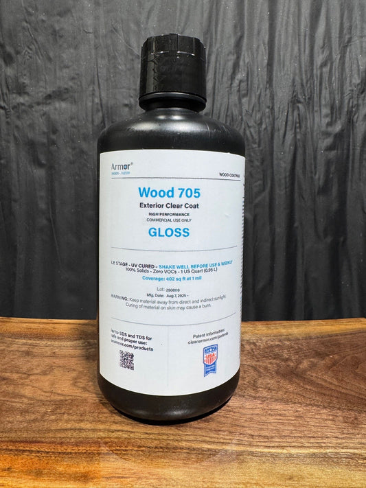 Clean Armor Wood 705 - Exterior Clear Coat Finish