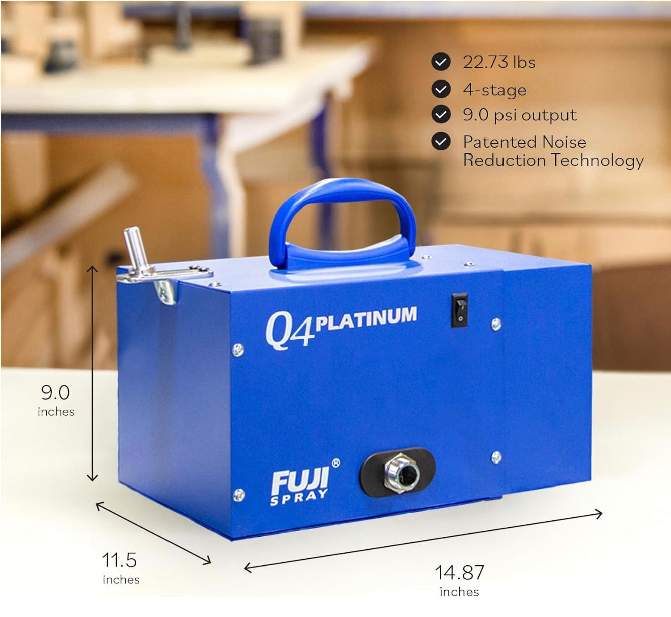 Fuji Spray Q4 PLATINUM - T-70 Quiet System