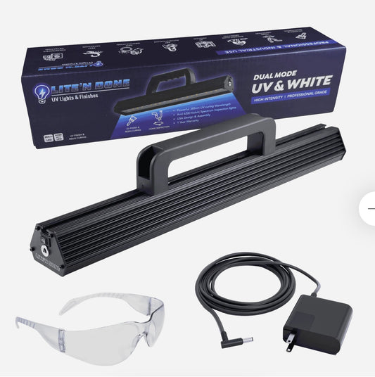 Lite’n Done - Pro Model 18" UV Curing Light